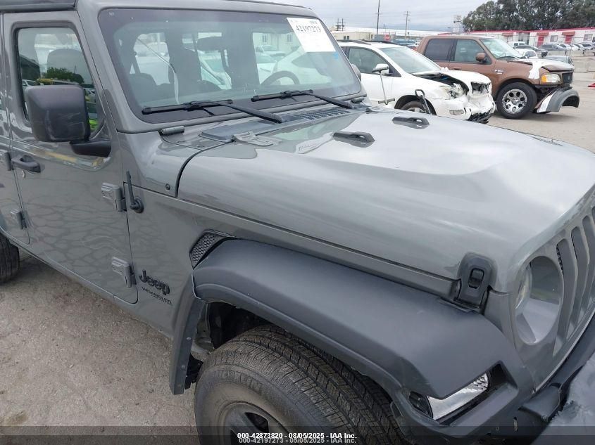 2022 Jeep Wrangler Unlimited Sport 4X4 VIN: 1C4HJXDG8NW126143 Lot: 42873820