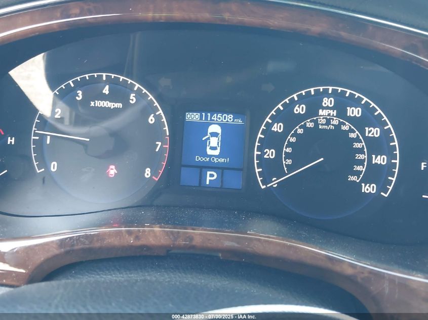 2011 Hyundai Genesis 3.8 VIN: KMHGC4DE3BU113323 Lot: 42873830