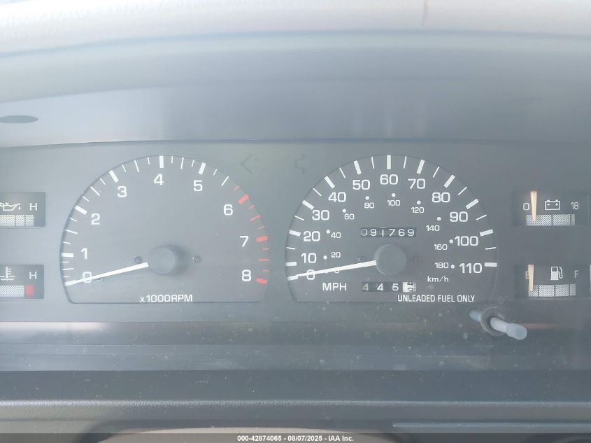 1995 Toyota 4Runner Vn39 Sr5 VIN: JT3VN39W7S0188619 Lot: 42874065