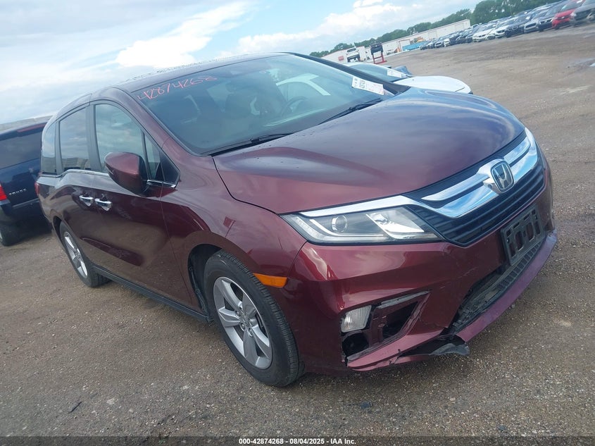 Vin: 5fnrl6h70kb048623, lot: 43367885, honda odyssey ex-l 2019 img_1