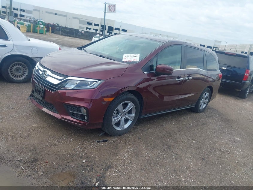 Vin: 5fnrl6h70kb048623, lot: 43367885, honda odyssey ex-l 20192