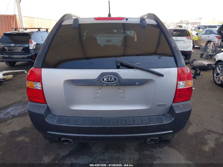 2006 Kia Sportage Ex V6/Lx V6 VIN: KNDJF723X67156436 Lot: 42874359