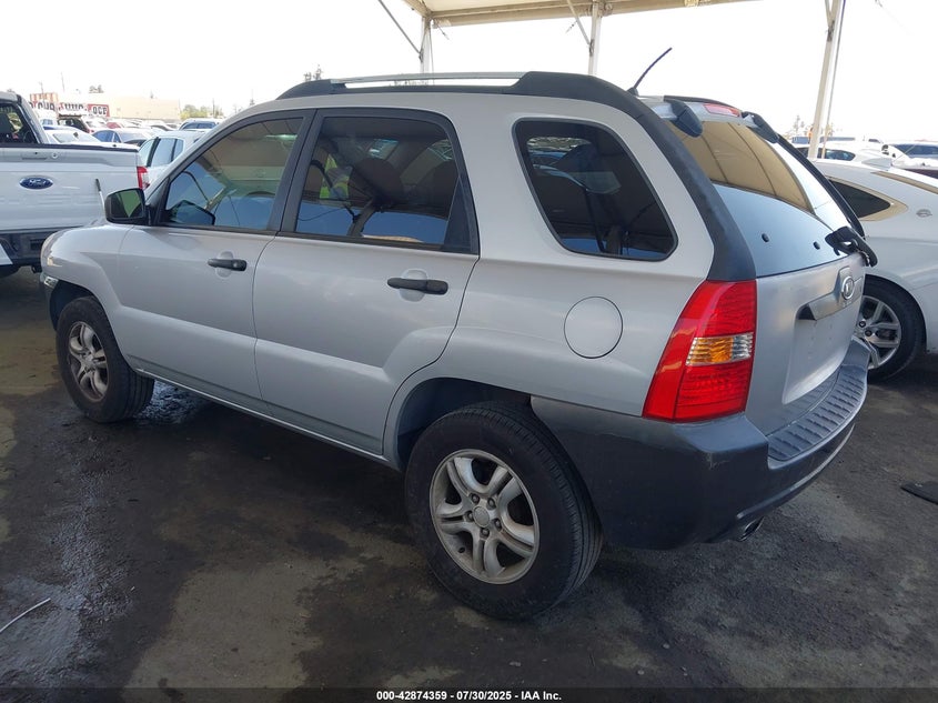 KNDJF723X67156436 2006 KIA SPORTAGE photo no. 3