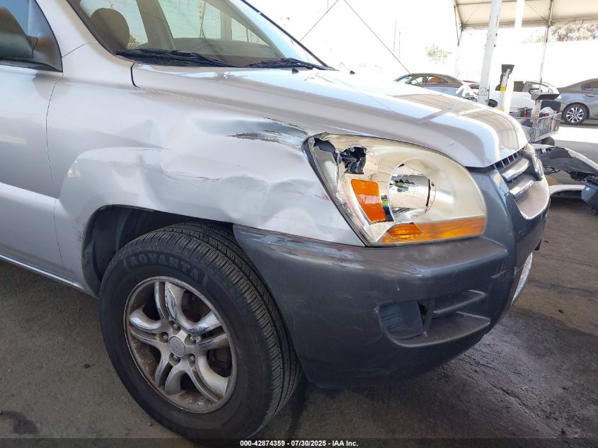 2006 Kia Sportage Ex V6/Lx V6 VIN: KNDJF723X67156436 Lot: 42874359