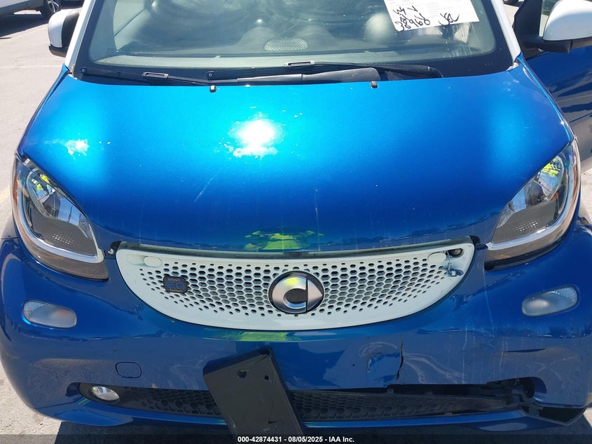 VIN WMEFJ9BA6JK309366 2018 SMART FORTWO ELECTRIC DRIVE PASSION/PRIME/PURE