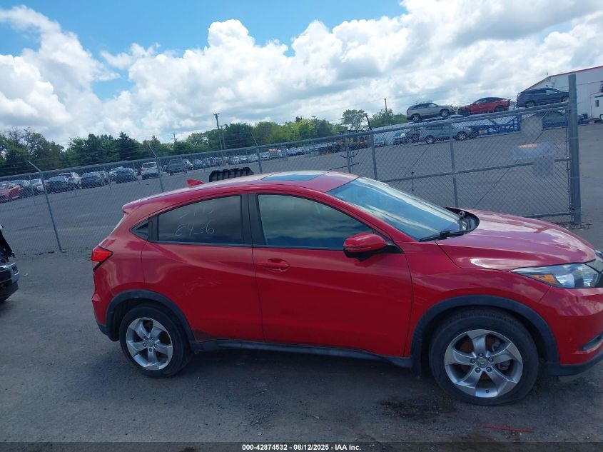 2016 HONDA HR-V EX - 3CZRU6H55GM712617
