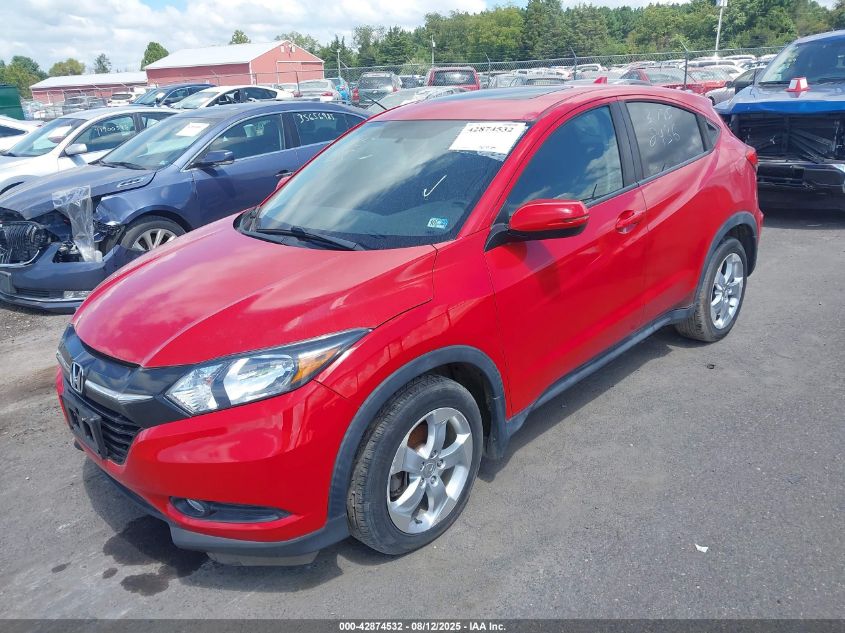 2016 HONDA HR-V EX - 3CZRU6H55GM712617