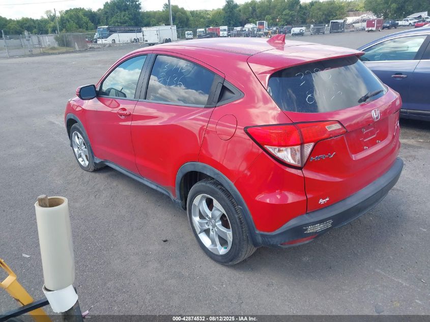 2016 HONDA HR-V EX - 3CZRU6H55GM712617