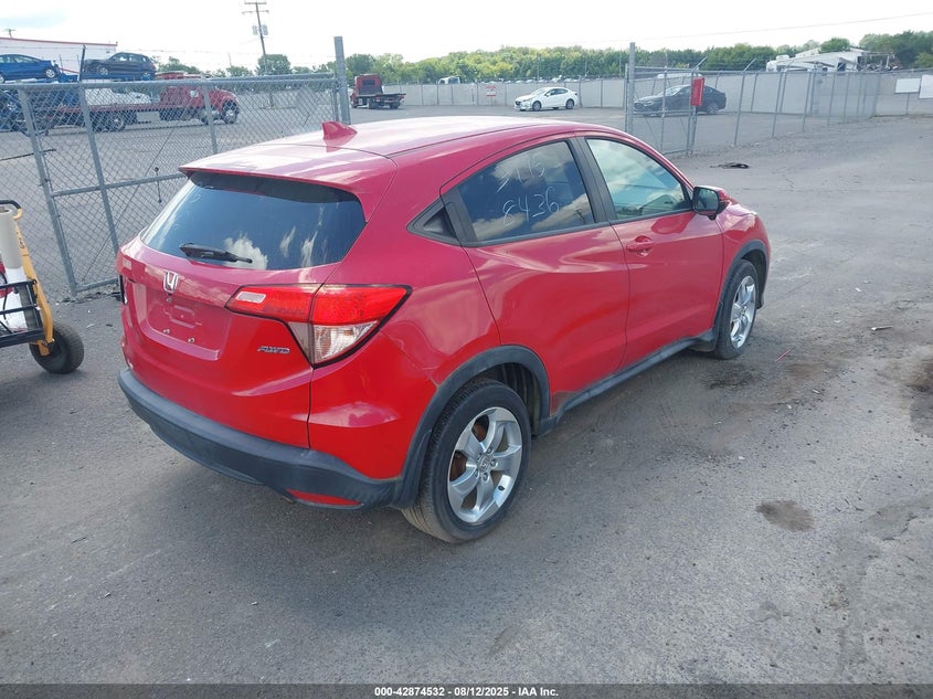 2016 HONDA HR-V EX - 3CZRU6H55GM712617