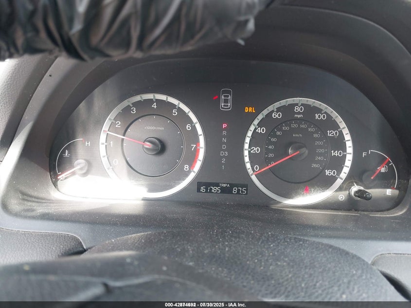 2008 Honda Accord 2.4 Lx VIN: 1HGCP26398A136320 Lot: 42874692