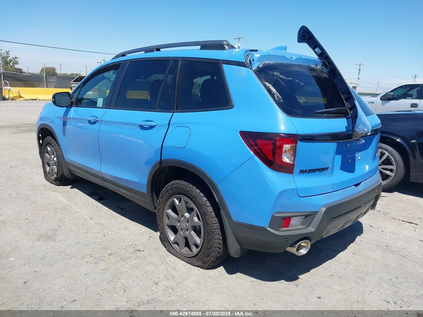 Vin: 5fnyf8h64sb018935, lot: 43368423, honda passport awd trailsport 20253
