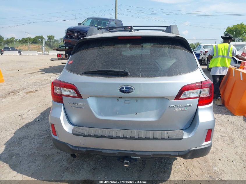 2017 Subaru Outback 2.5I Limited VIN: 4S4BSAKCXH3304734 Lot: 42874840