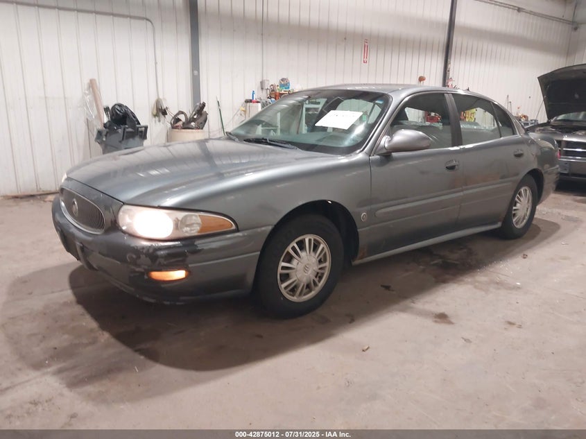 2005 Buick Lesabre Custom blue sedan gasoline 1G4HP52K15U152701 photo #3