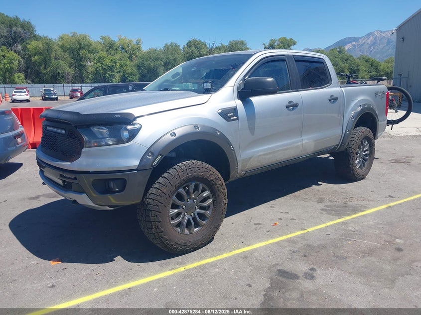 Vin: 1fter4fh7lla67715, lot: 43368901, ford ranger xlt 20202