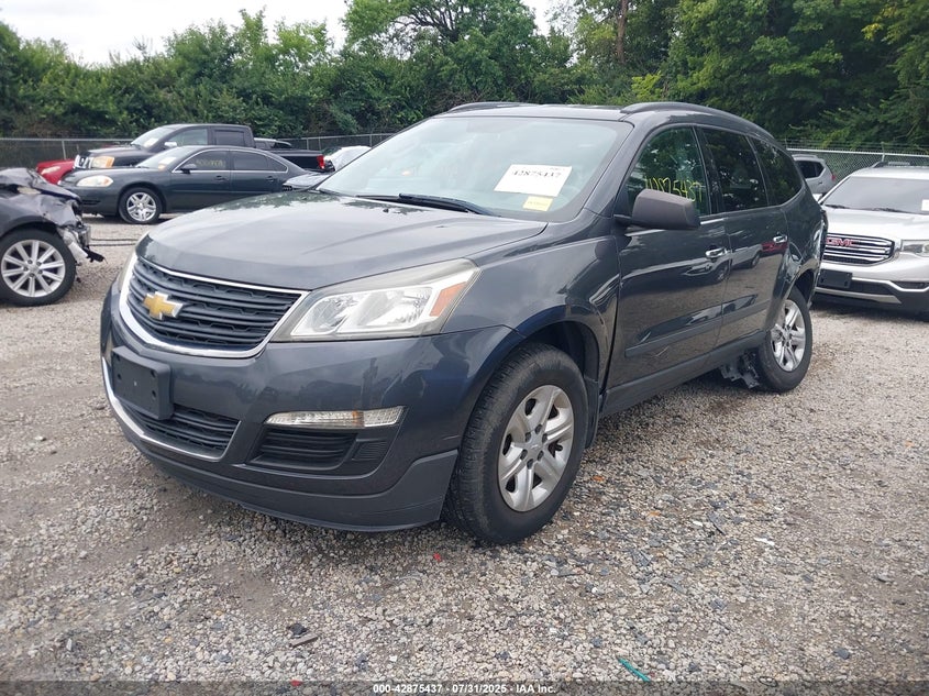 2014 CHEVROLET TRAVERSE LS - 1GNKRFED1EJ322779