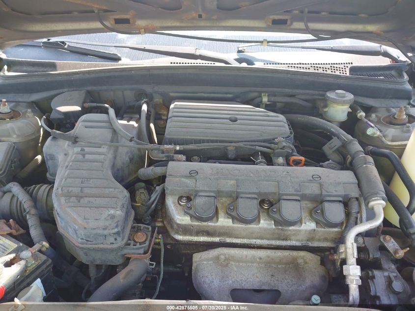 2005 Honda Civic Lx VIN: JHMES16525S002416 Lot: 42875505