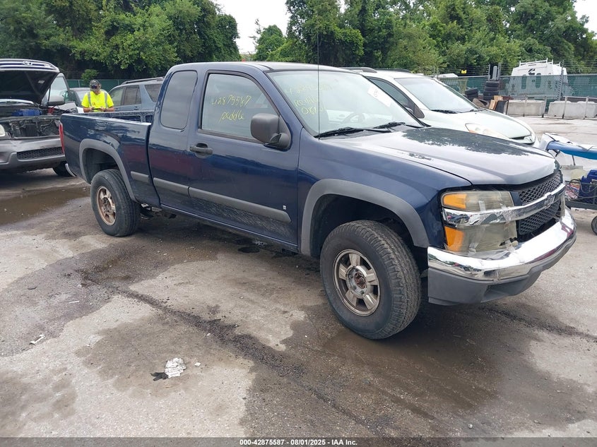 1GCDT199678206421 2007 Chevrolet Colorado Lt auction photo 1