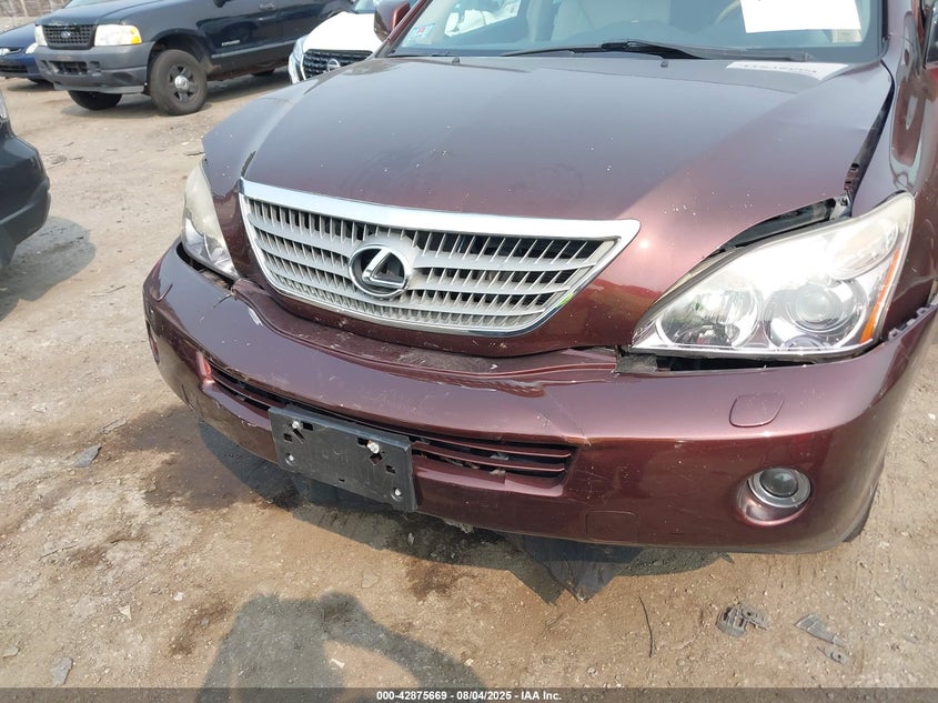 2008 Lexus Rx 400H VIN: JTJHW31U682051553 Lot: 42875669