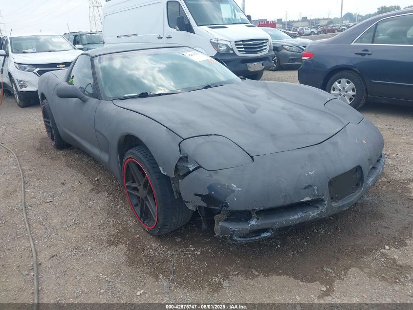 1997 Chevrolet Corvette black coupe gasoline 1G1YY22G4V5105015 photo #1
