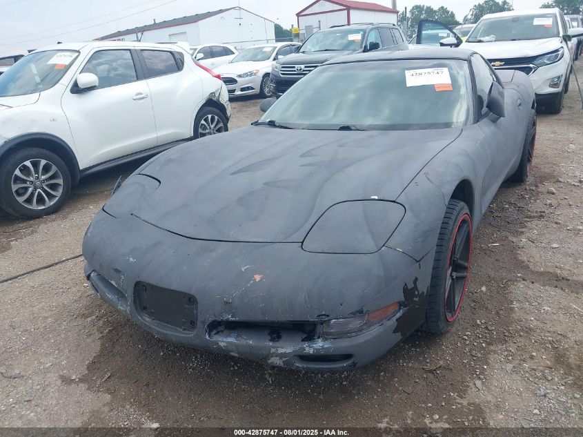 1997 Chevrolet Corvette black coupe gasoline 1G1YY22G4V5105015 photo #3
