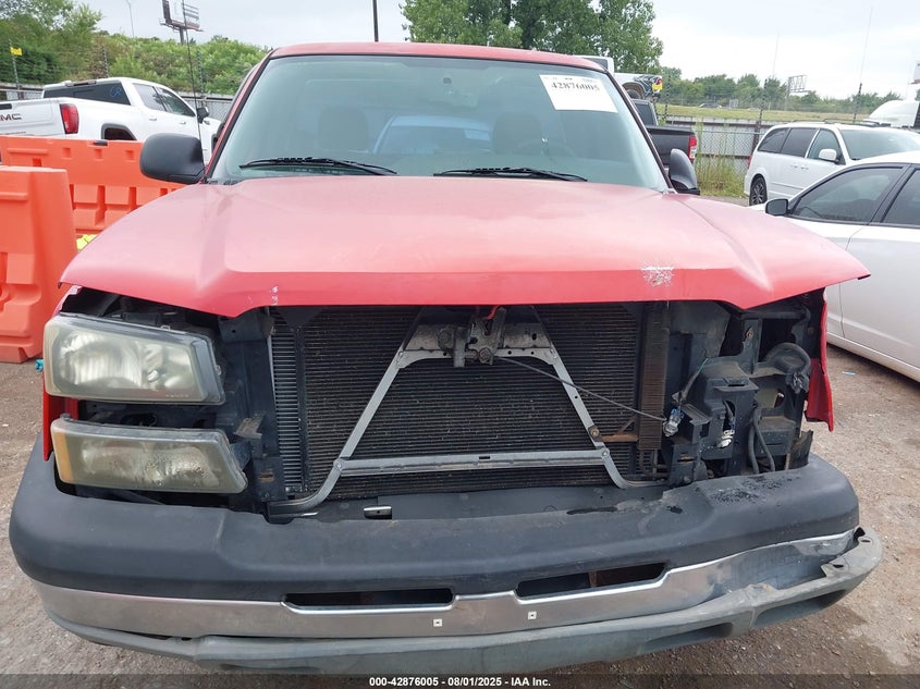 2005 Chevrolet Silverado 1500 Work Truck VIN: 1GCEC14X25Z355782 Lot: 42876005