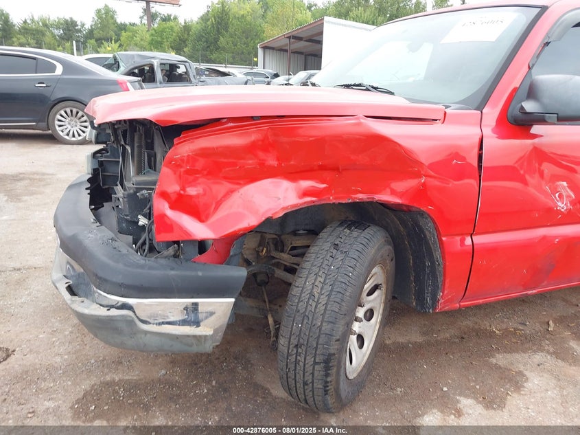 2005 Chevrolet Silverado 1500 Work Truck VIN: 1GCEC14X25Z355782 Lot: 42876005