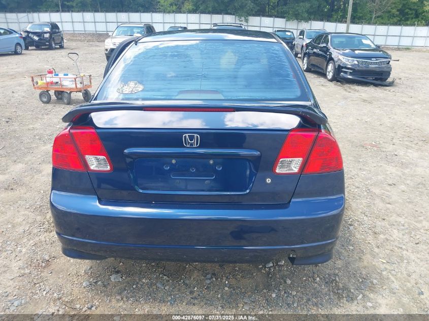 2005 Honda Civic Lx VIN: 2HGES16595H581365 Lot: 42876097