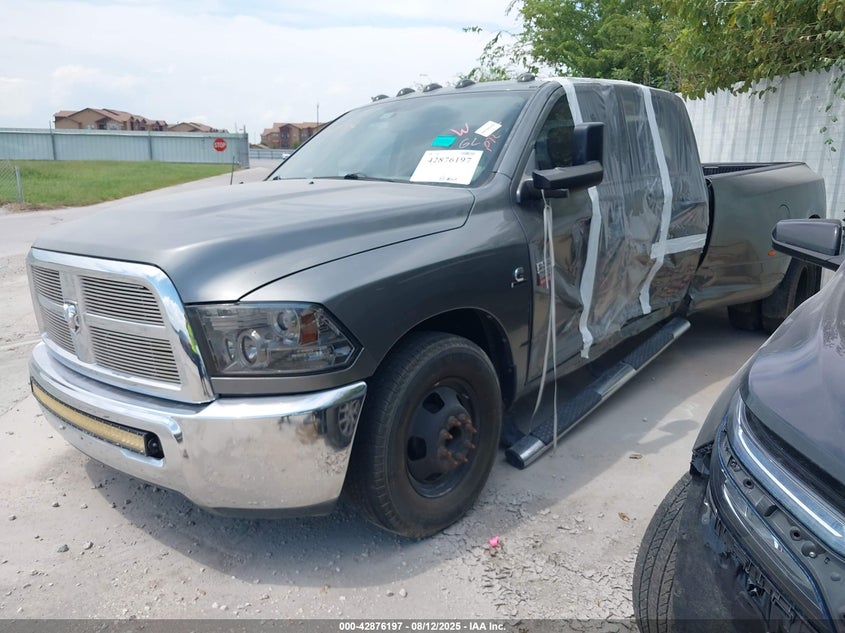 2012 Ram 3500 St grey truck diesel 3C63DPGL1CG270209 photo #3