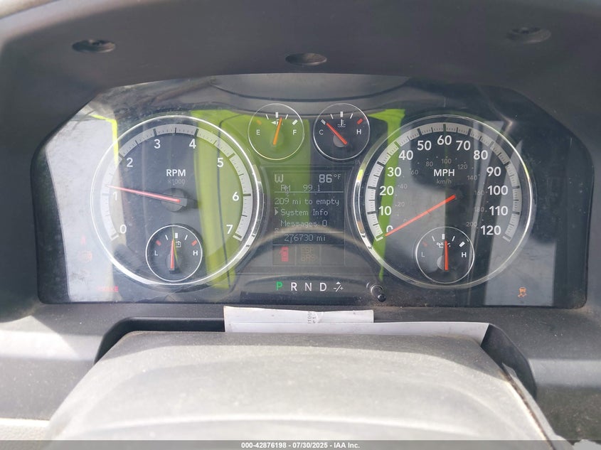 2009 Dodge Ram 1500 VIN: 1D3HB13P09S719513 Lot: 42876198