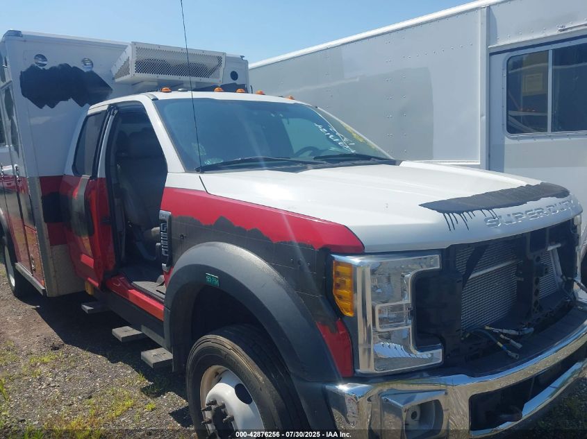 2017 Ford F-550 Chassis Lariat/Xl/Xlt VIN: 1FD0X5HTXHE091219 Lot: 42876256