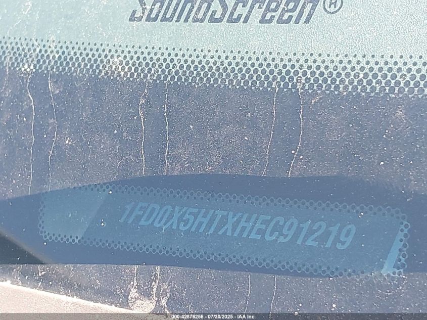 2017 Ford F-550 Chassis Lariat/Xl/Xlt VIN: 1FD0X5HTXHE091219 Lot: 42876256