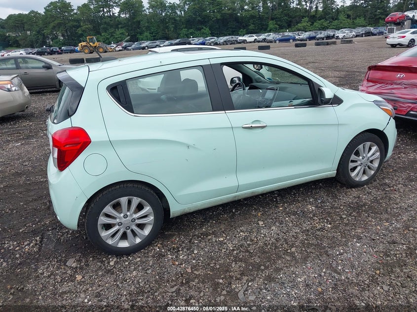 2017 Chevrolet Spark 1.4 2lt Cvt Blue Lot 111042876450 Vin KL8CF6SA8HC798626