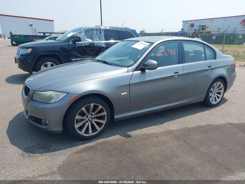 2011 BMW 328I xDrive VIN: WBAPK5C53BA662971 Lot: 42876485