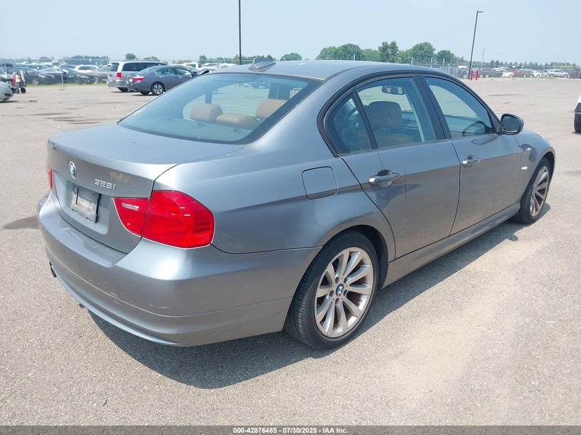2011 BMW 328I xDrive VIN: WBAPK5C53BA662971 Lot: 42876485