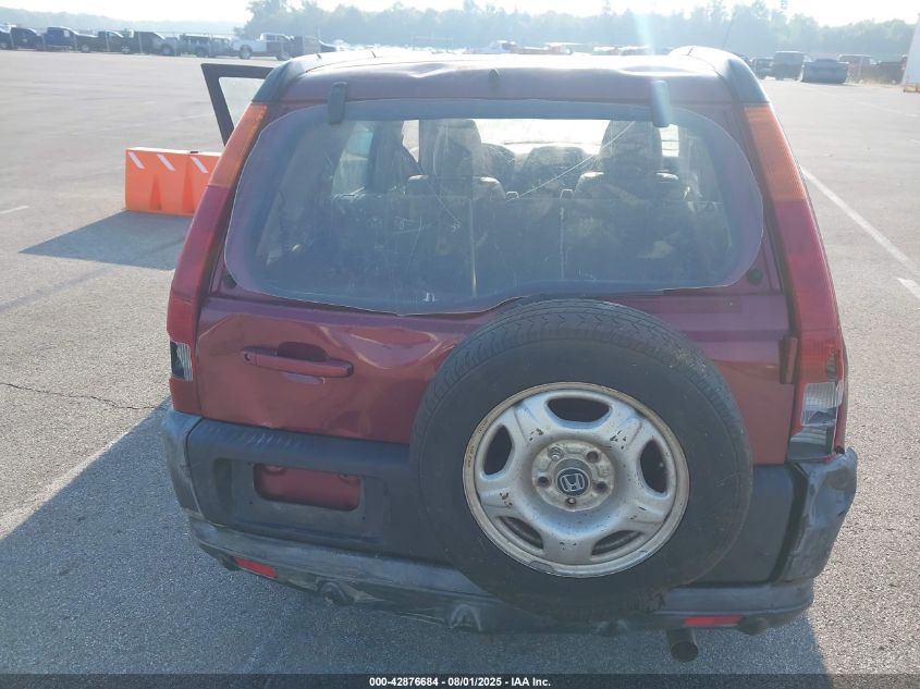 2002 Honda Cr-V Lx VIN: JHLRD784X2C013828 Lot: 42876684