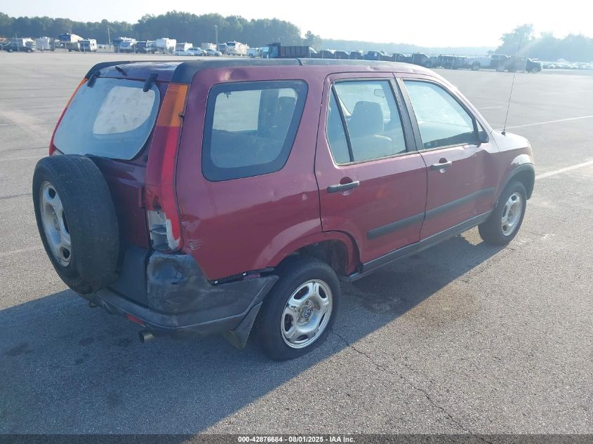 2002 Honda Cr-V Lx VIN: JHLRD784X2C013828 Lot: 42876684