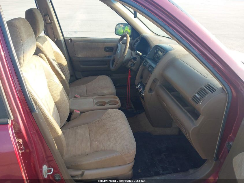 2002 Honda Cr-V Lx VIN: JHLRD784X2C013828 Lot: 42876684