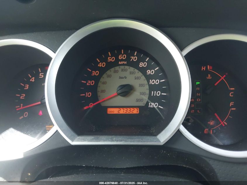 2005 Toyota Tacoma Prerunner V6 VIN: 5TEKU72N15Z033336 Lot: 42876848