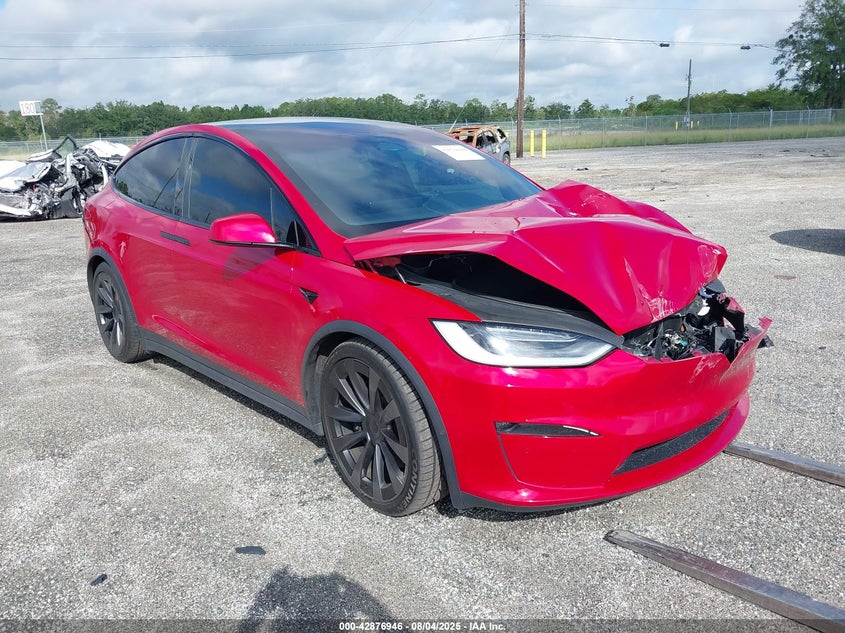 Vin: 7saxcbe58nf364362, lot: 43370563, tesla model x dual motor all-wheel drive 2022 img_1