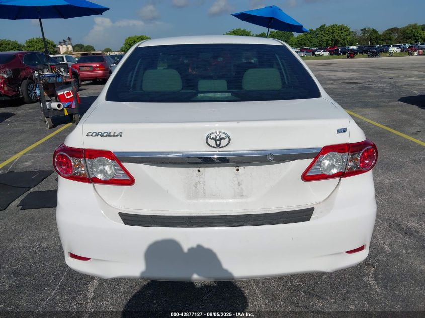 2012 Toyota Corolla Le VIN: 5YFBU4EE9CP039561 Lot: 42877127