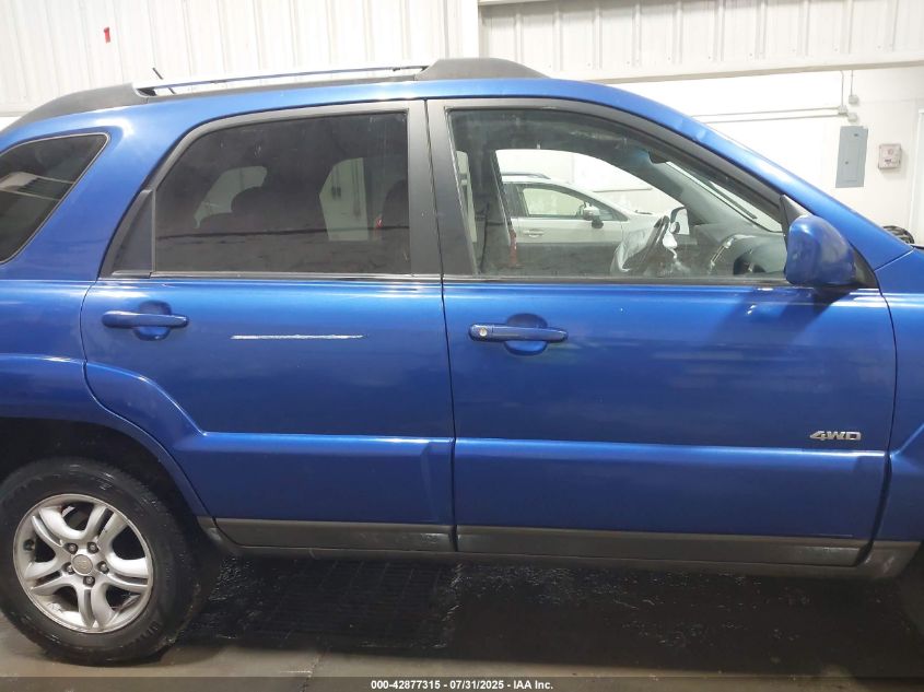 2006 Kia Sportage Ex V6/Lx V6 VIN: KNDJE723267171919 Lot: 42877315
