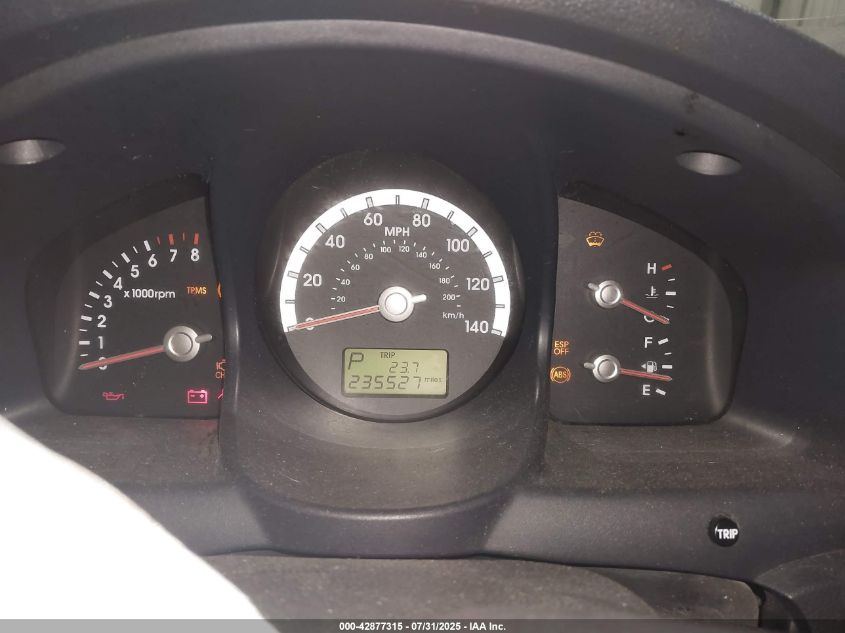 2006 Kia Sportage Ex V6/Lx V6 VIN: KNDJE723267171919 Lot: 42877315