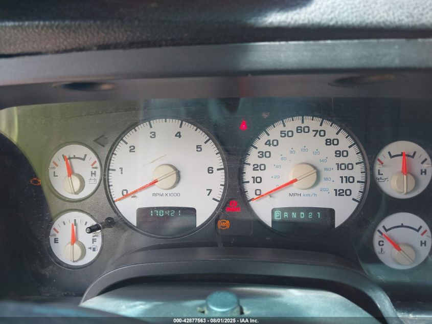 2002 Dodge Ram 1500 St VIN: 3D7HA18N72G167613 Lot: 42877563