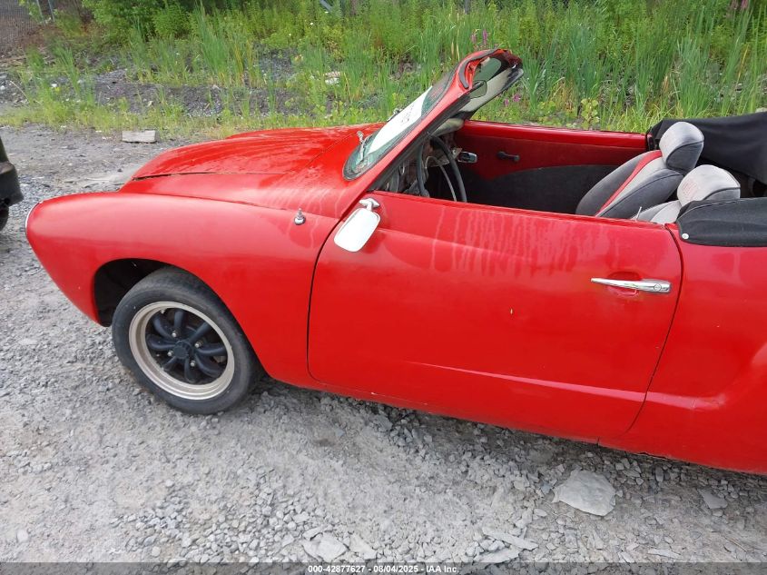 1968 Volkswagen Karmann Ghia VIN: RP23G3A261154 Lot: 42877627