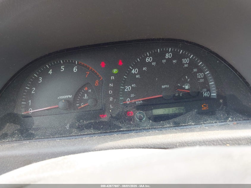 2002 Toyota Camry Le VIN: 4T1BE30K42U595228 Lot: 42877687