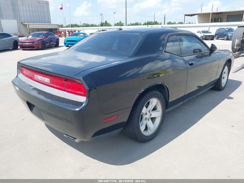 Vin: 2c3cdyag7dh591414, lot: 43371341, dodge challenger sxt plus 20134