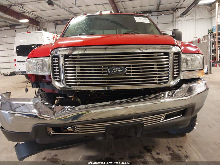 2004 Ford F-250 Lariat/Xl/Xlt VIN: 1FTNW21S04ED11324 Lot: 42877926