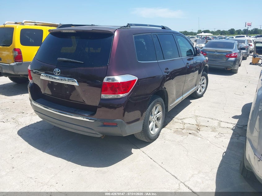 Vin: 5tdza3eh3bs015354, lot: 43371764, toyota highlander 20114