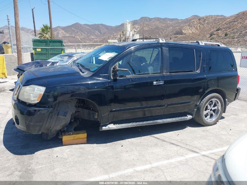 2004 Nissan Pathfinder Armada Se VIN: 5N1AA08A84N714798 Lot: 42878155