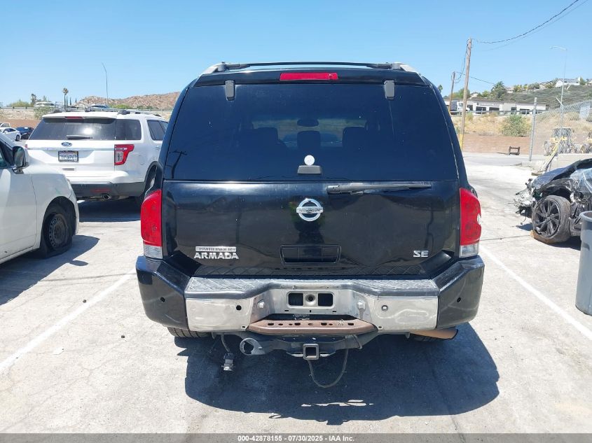 2004 Nissan Pathfinder Armada Se VIN: 5N1AA08A84N714798 Lot: 42878155